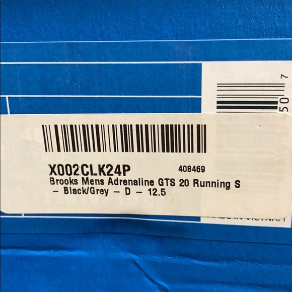 BROOKS ADRENALINE GTS 20 MENS RUNNING SNEAKER - Picture 16 of 16